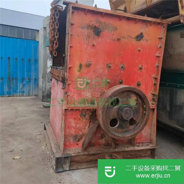 河南出售二手八成新箱式破碎機