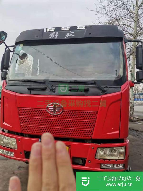 河北出售解放前四后四7.7米高欄貨車，6缸180馬力國四排放