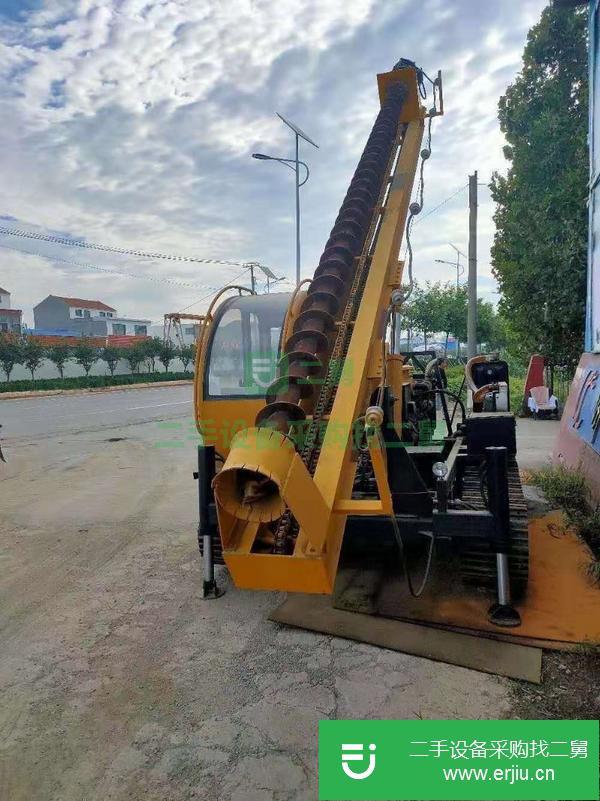 廣東出售二手高速公路護欄打樁機