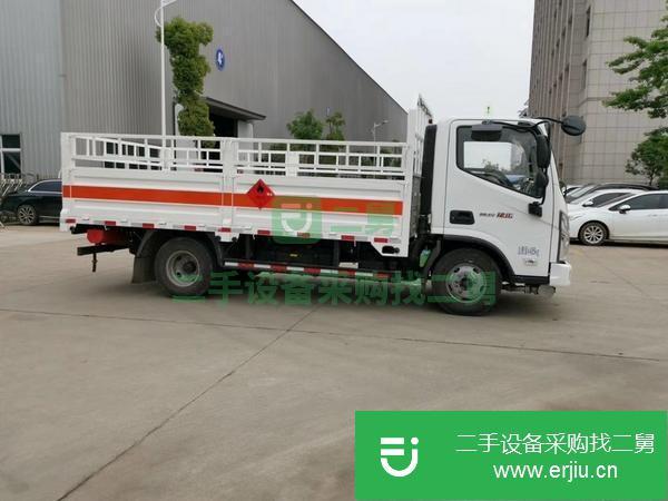 湖南出售二手國六東風腐蝕品廂式運輸車玉柴150馬力發動機