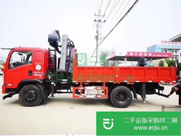 貴州出售二手多功能5噸折臂隨車吊