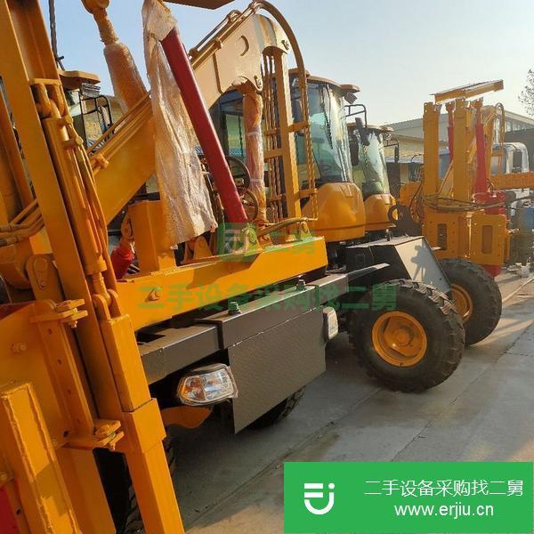 重慶出售二手高速公路護欄打樁機