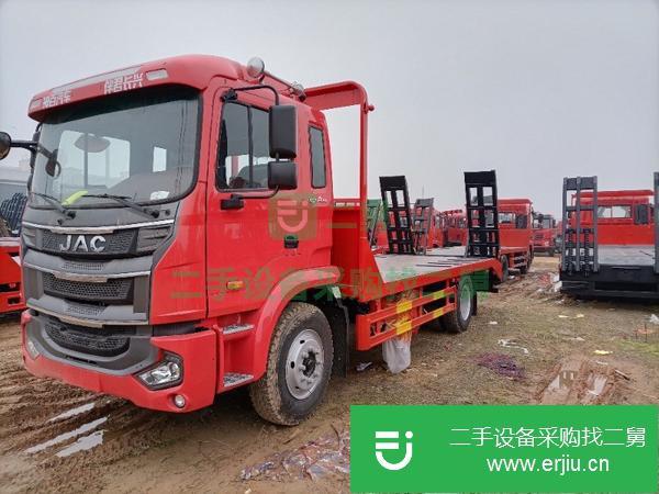 山西出售二手江淮單橋平板運輸車玉柴180馬力