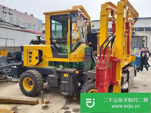內蒙古出售二手護欄打樁機
