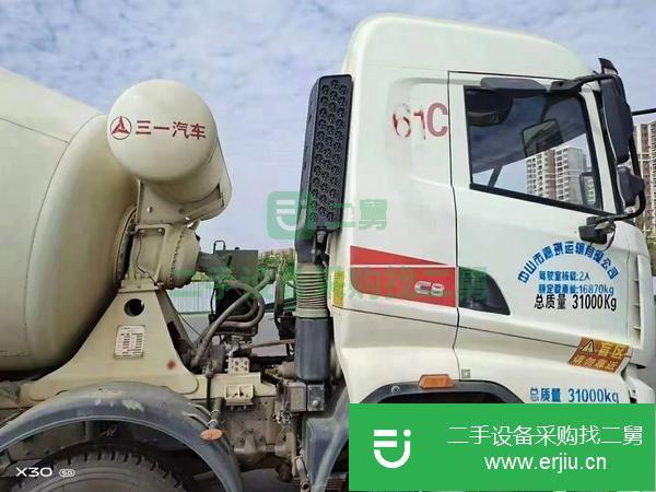浙江出售二手三一輕量化19年12方攪拌車