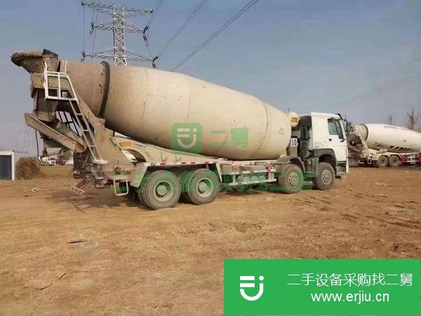 山西出售二手17年3月份豪沃唐鴻重工大22方攪拌車國五排放