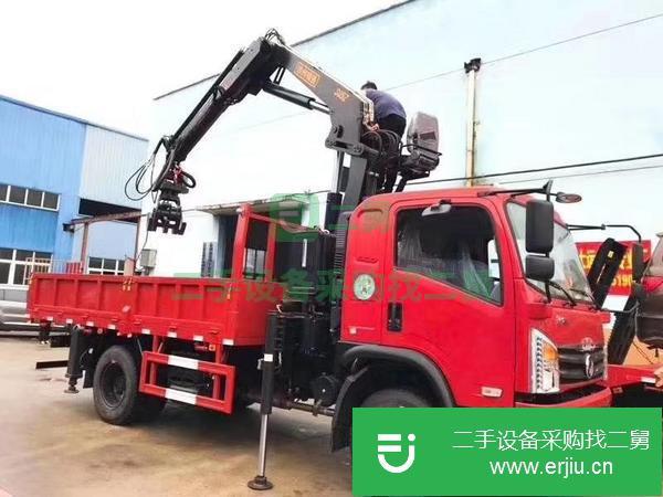 貴州出售二手多功能5噸折臂隨車吊