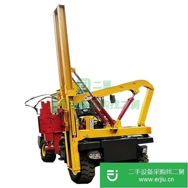 貴州出售二手波形護欄打樁機