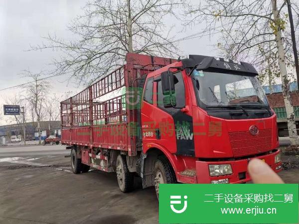 河北出售解放前四后四7.7米高欄貨車，6缸180馬力國四排放