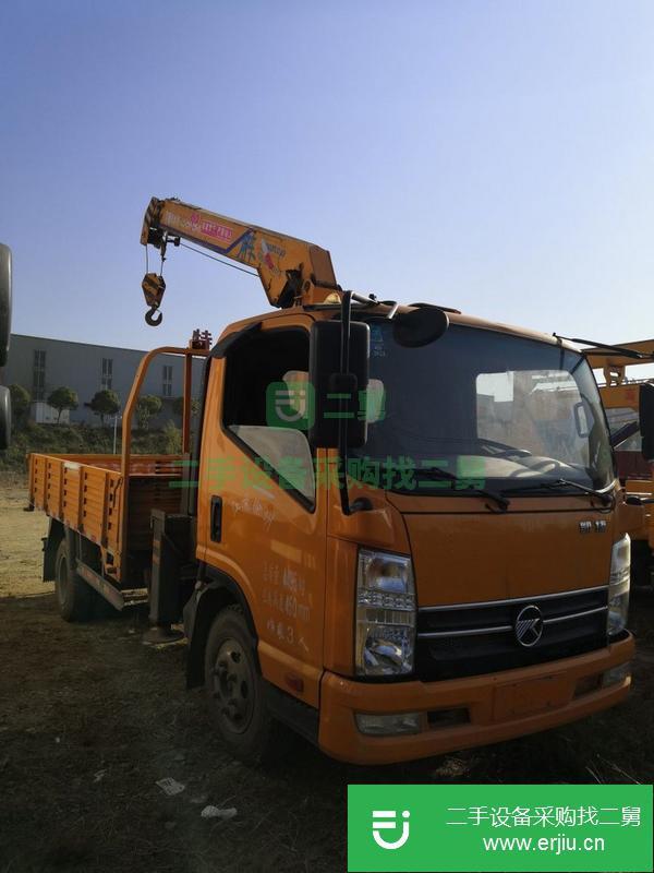 河北出售二手18年凱捷上裝3.2噸隨車吊