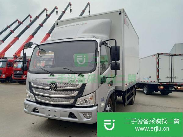 山東出售二手福田歐馬可4.2米130馬力冷藏車(chē)
