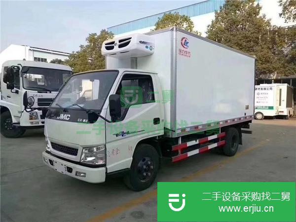 湖北出售二手江鈴順達(dá)寬體115馬力國(guó)五冷藏車(chē)