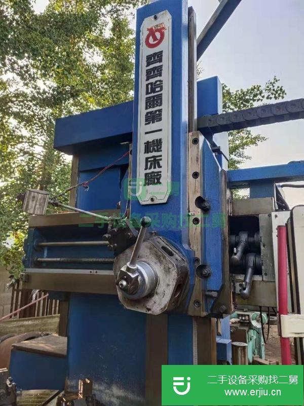 山東出售二手齊齊哈爾1.25米立式車(chē)床