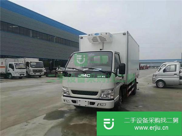 湖北出售二手江鈴順達(dá)寬體115馬力國(guó)五冷藏車(chē)