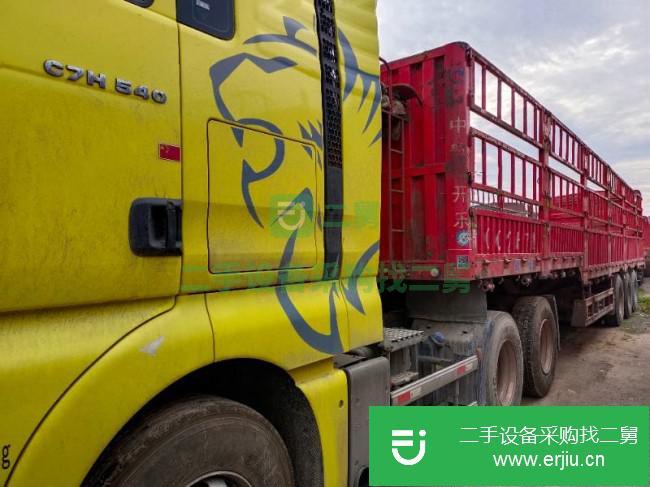 江西出售二手中國重汽540馬力半掛車