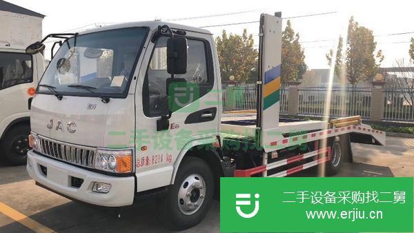 陜西出售二手國六重汽豪沃平板運輸車