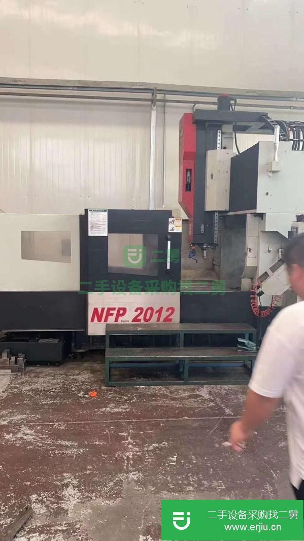 福建出售二手亞崴NFP-2012數控龍門銑床