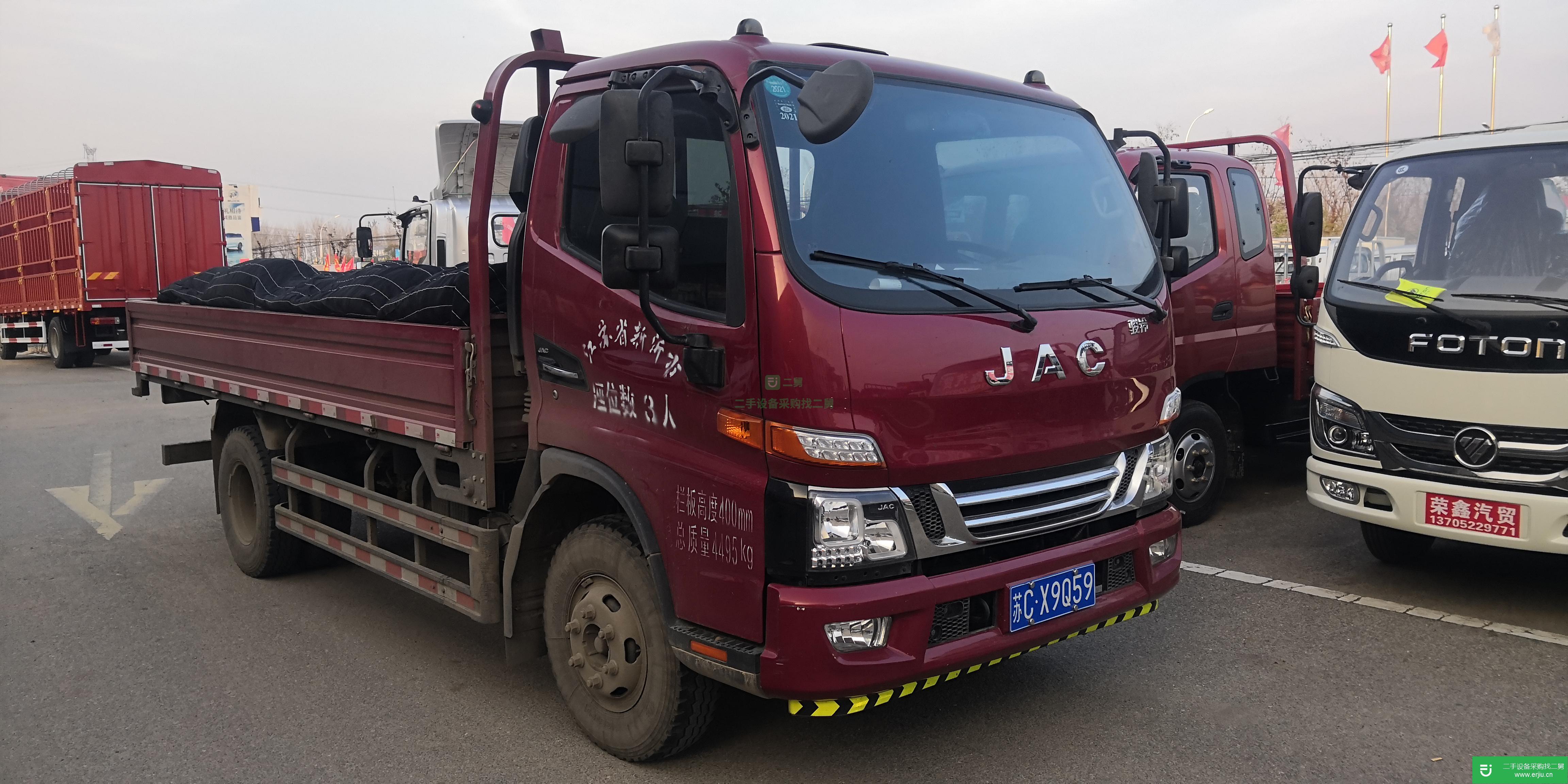 江蘇出售二手江淮駿鈴148馬力載貨車車況很好