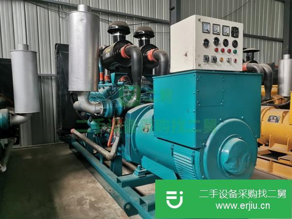 浙江出售二手上柴500千瓦發電機組
