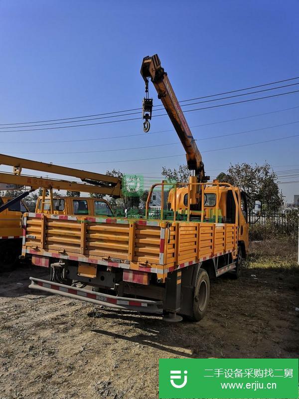 河北出售二手18年凱捷上裝3.2噸隨車吊