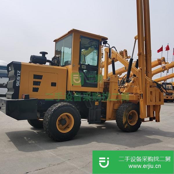 山東出售二手940護(hù)欄打樁機(jī)