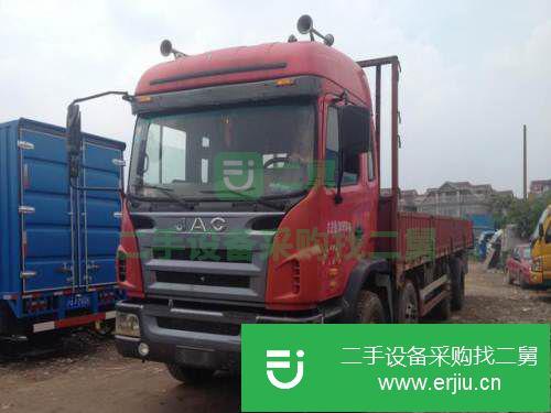 上海出售二手江淮9.6米平板車手續(xù)齊全