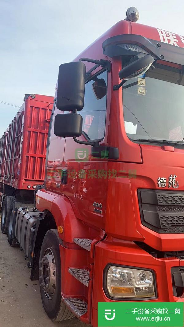 河北出售二手德龍牽引車 400馬力雙驅國五