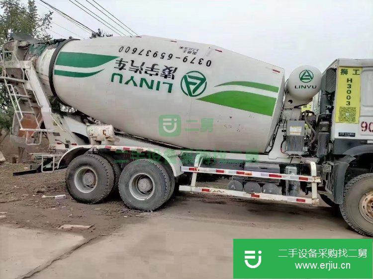 山東出售二手凌宇350馬力攪拌車
