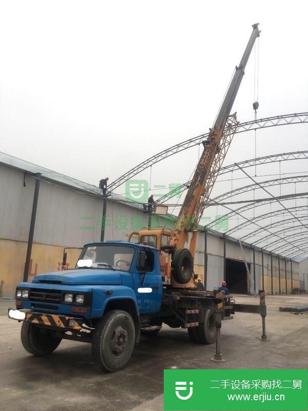 山東出售二手泰工鐵象8噸吊車手續(xù)齊全