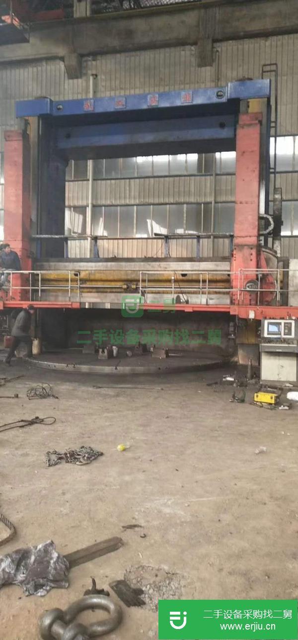 河北出售二手武漢實佳6.3米數(shù)控立式車床