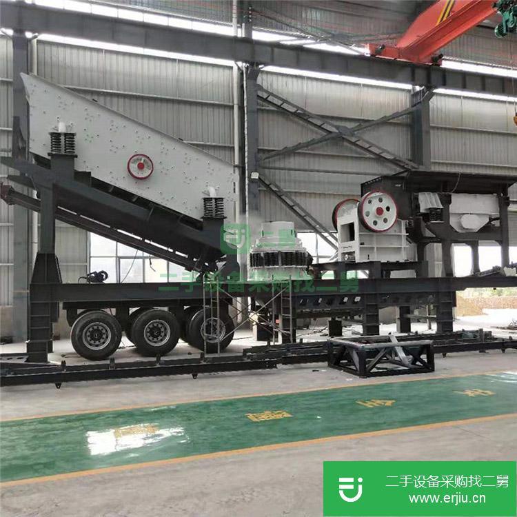河南出售二手移動(dòng)破碎機(jī)