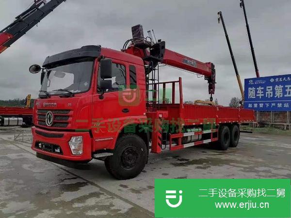 湖北出售二手東風D3L后八輪隨車吊