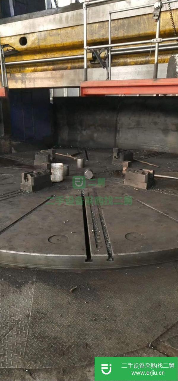 河北出售二手武漢實佳6.3米數(shù)控立式車床