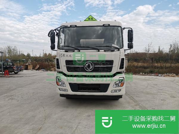 廣東出售二手20噸東風天龍前四后八鋁合金油罐車
