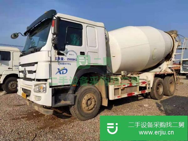 河北出售18年國五豪沃攪拌車，中通上裝 大14方拉16方