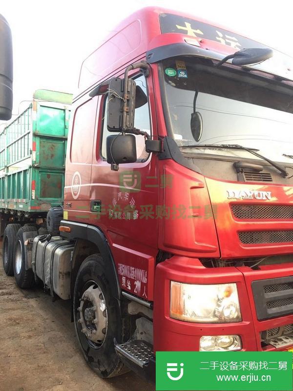 山西出售大運牽引車，430馬力國四雙驅(qū)，帶駐車空調(diào) 四路監(jiān)控車況精品