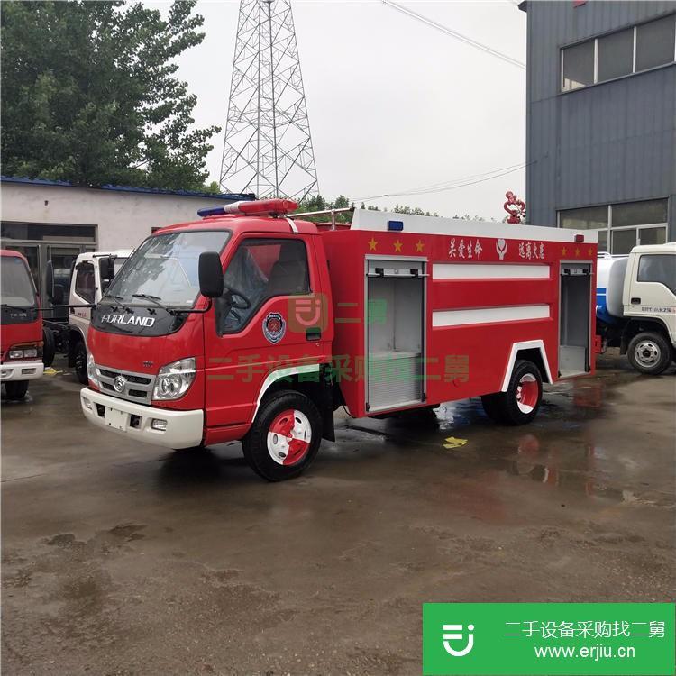 山東出售二手6方水罐消防車