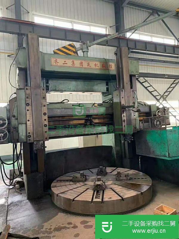 福建出售二手大連瓦機C5225數控立式車床