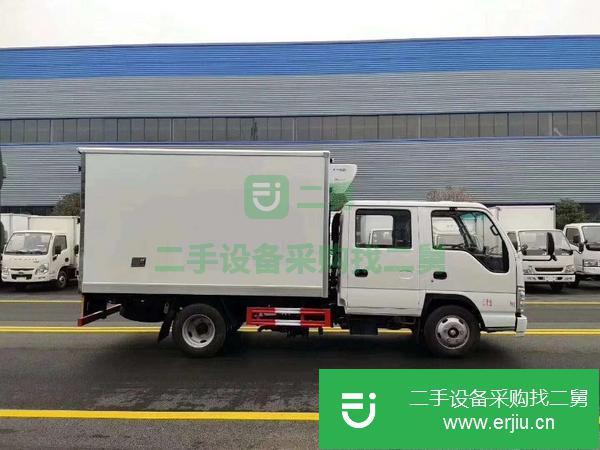 湖北出售二手慶鈴五十鈴藍牌115馬力冷藏車