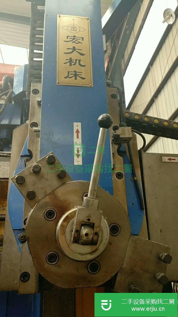 浙江出售二手西門子系統大連宏大CK5112數控立式車床
