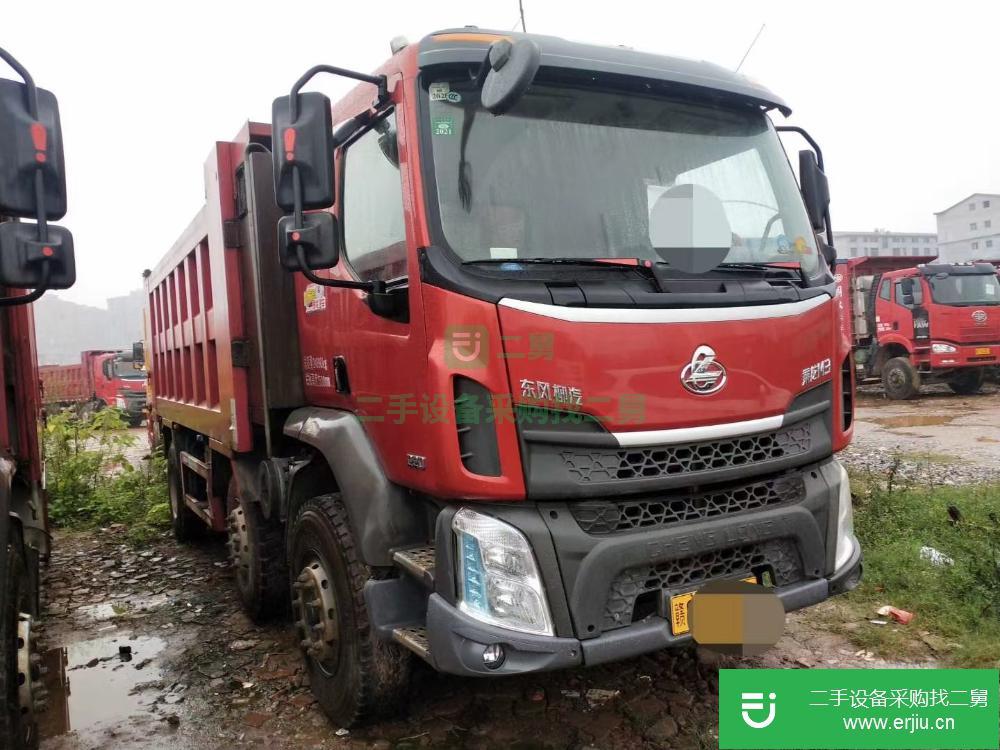 福建出售二手乘龍m3前四后四220馬力國五自卸車