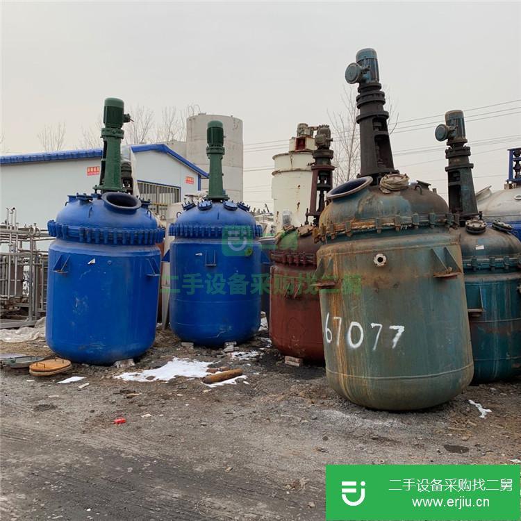 山東出售二手5噸不銹鋼反應(yīng)釜