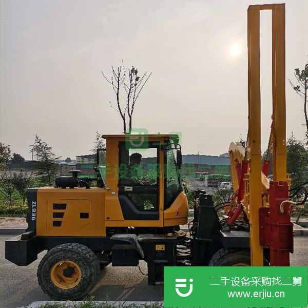 山東出售二手高速護欄打樁機