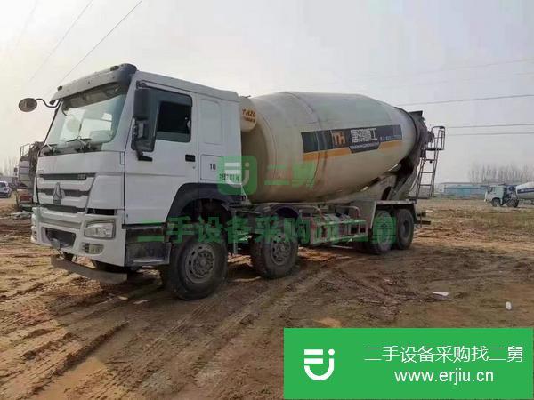 山西出售二手17年3月份豪沃唐鴻重工大22方攪拌車國五排放