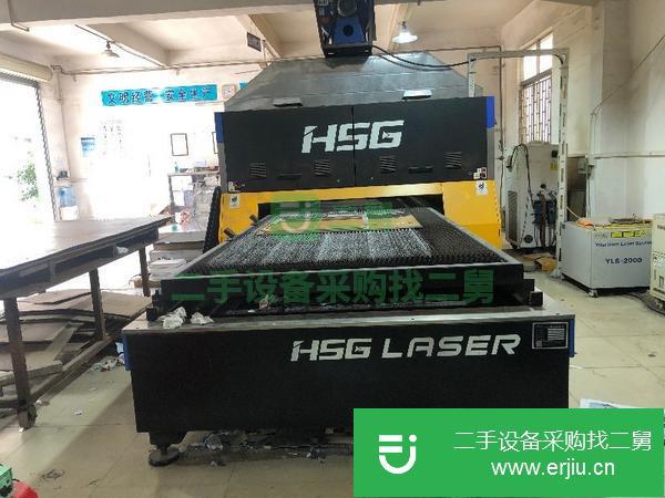 遼寧出售二手宏山2千瓦激光切割機
