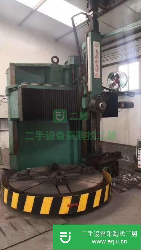 河北出售二手青島永立2.3米單柱立式車床