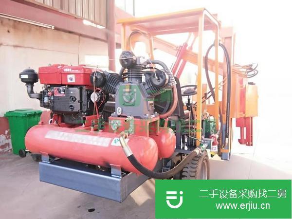陜西出售二手公路護欄打樁機
