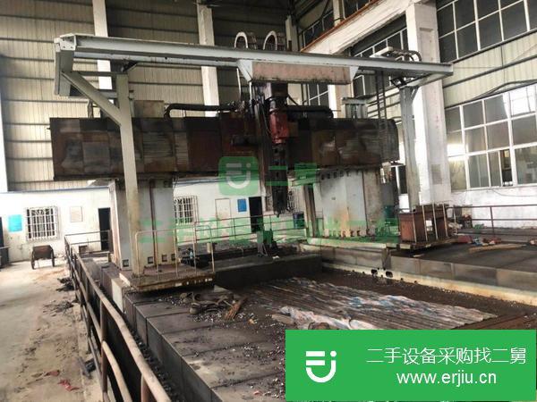 浙江出售二手10米XKW2740×100定梁龍門移動式數控鏜銑床