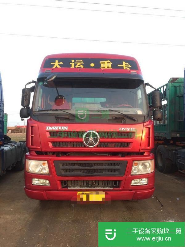 山西出售大運牽引車，430馬力國四雙驅(qū)，帶駐車空調(diào) 四路監(jiān)控車況精品
