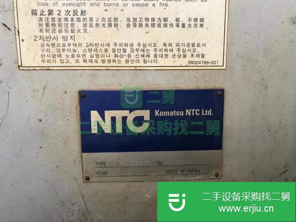 重慶出售二手日本NTCTLM-610五軸激光切割機